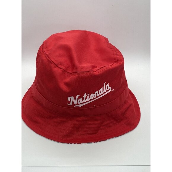Washington Nationals Red Jr. Kids Club Bucket Hat SGA By Harris Teeter Promo - Picture 8 of 10